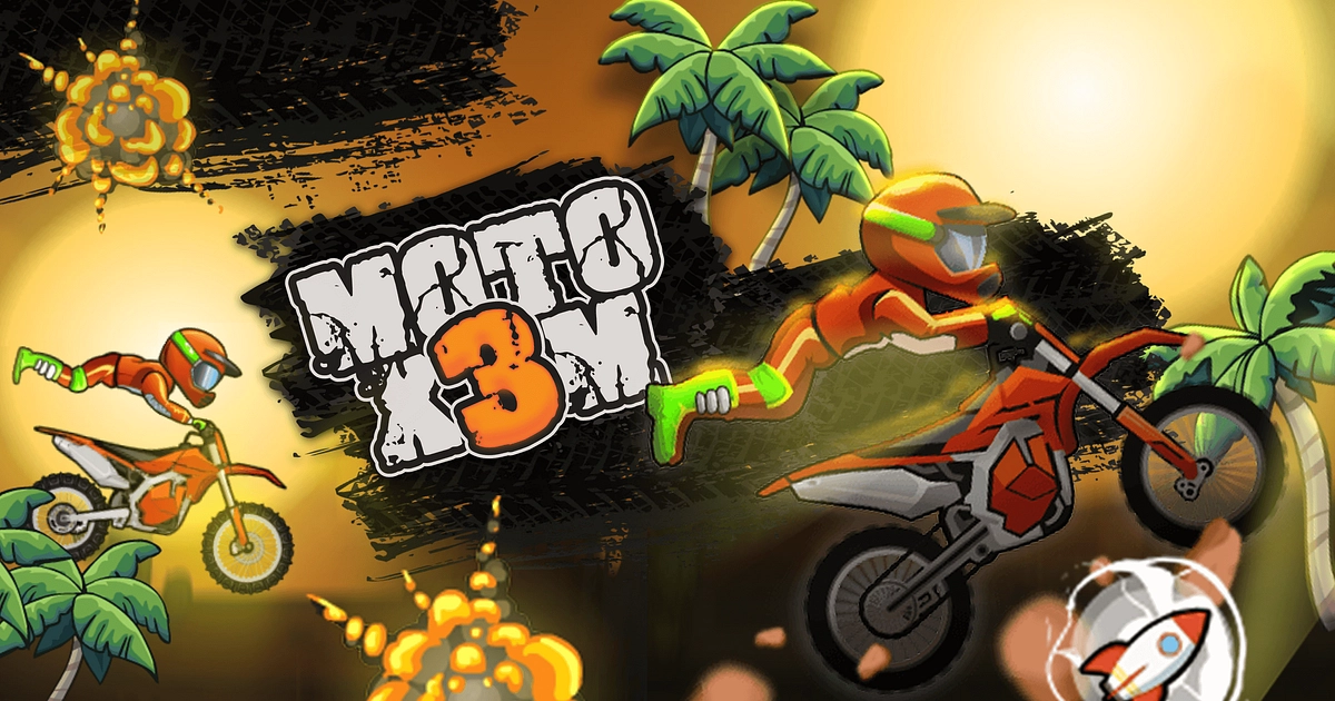 Moto X3M Pool Party - Juega ahora en