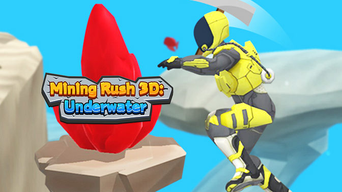 Mining Rush 3D Underwater