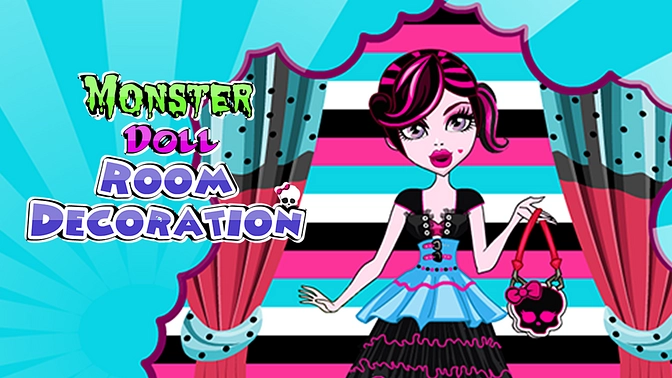 Monster Doll Room Decoration