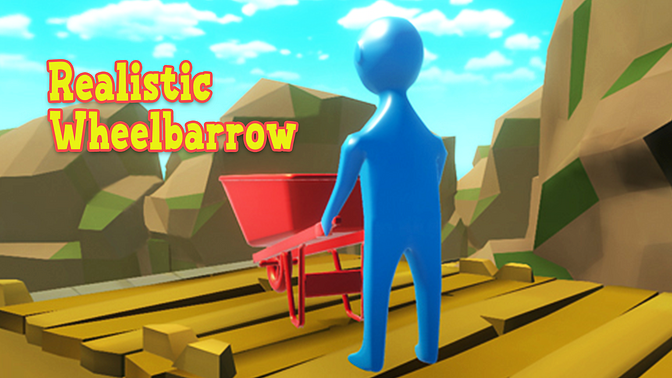 Realistic Wheelbarrow