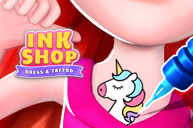 Ink Shop: Dress and Tattoo