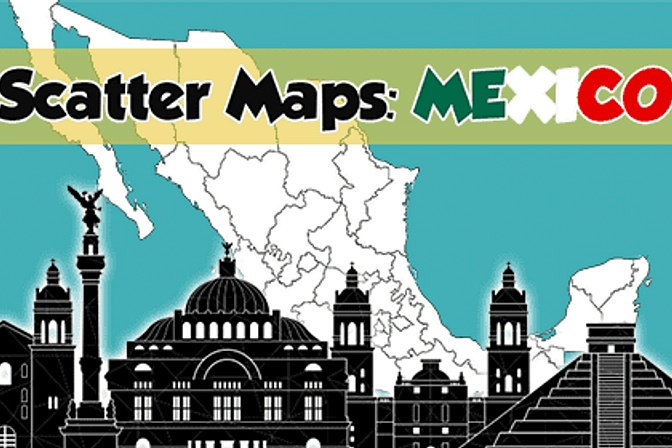 Scatter Maps: Mexico