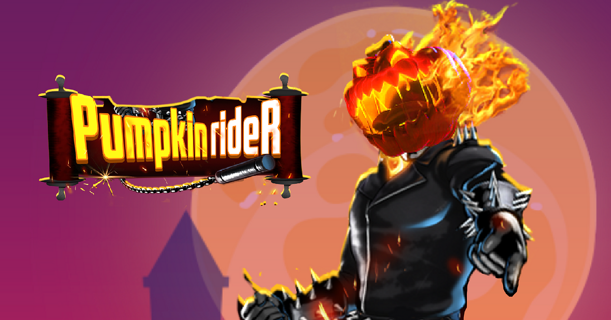 Pumpkin Head Rider Pumpkin Rider - Juego Online - Juega Ahora | Clavejuegos.com
