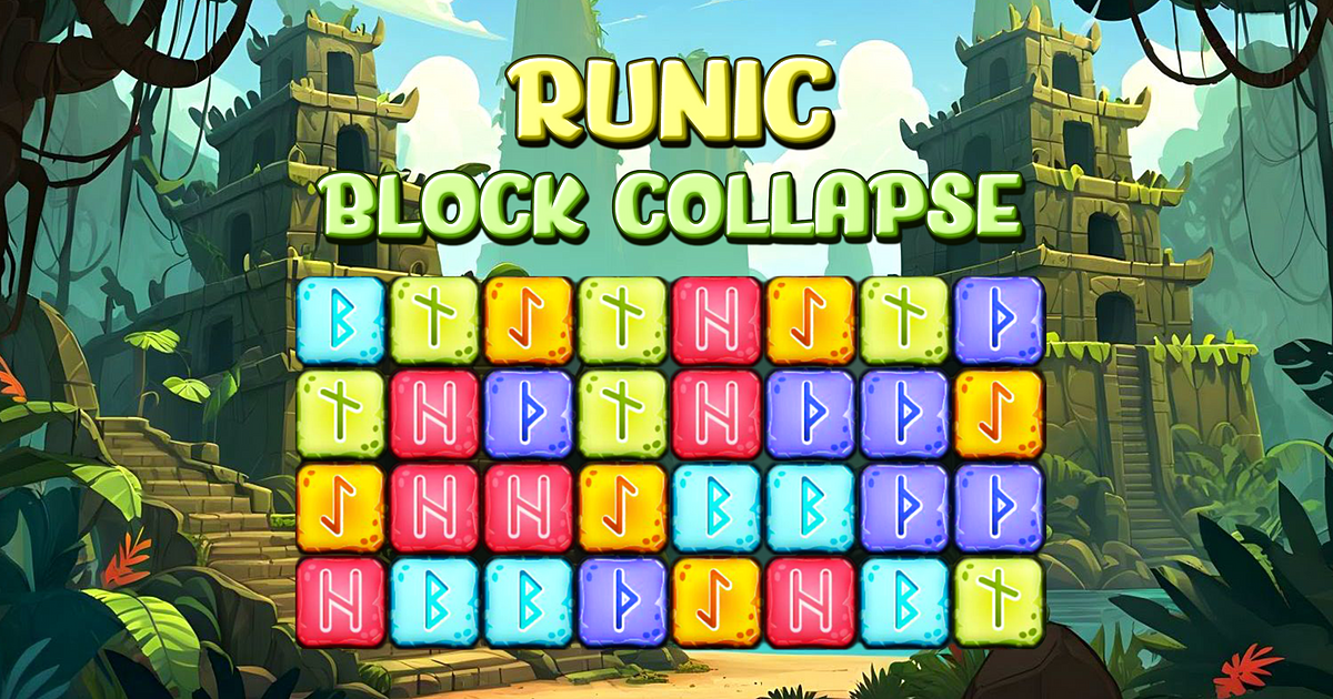 Runic Blocks Collapse - Juego Online - Juega Ahora | Clavejuegos.com
