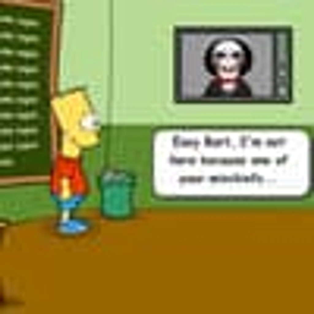 Bart Simpson Saw - Juego Online - | Clavejuegos.com