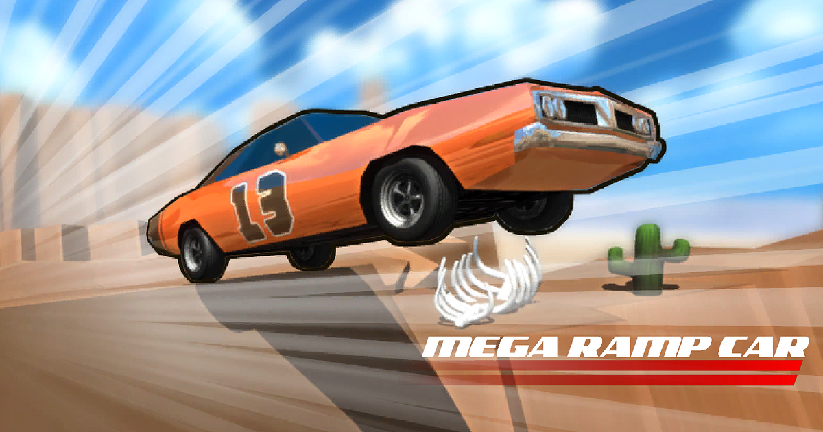 Juegos de Carros - Muscle Car Stunts Mega Ramps - Acrobacias de