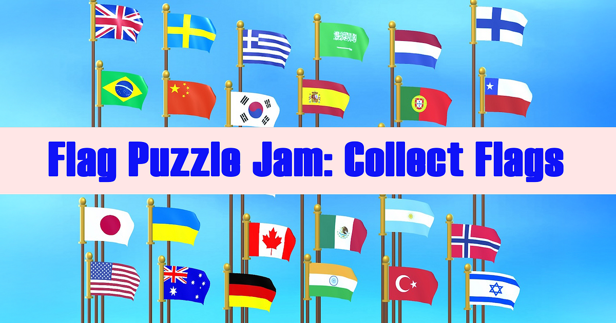 Flag Puzzle Jam: Collect Flags - Juego Online - Juega Ahora ...