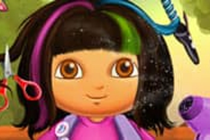 Dora Real Haircuts - Juego Online - Juega Ahora 